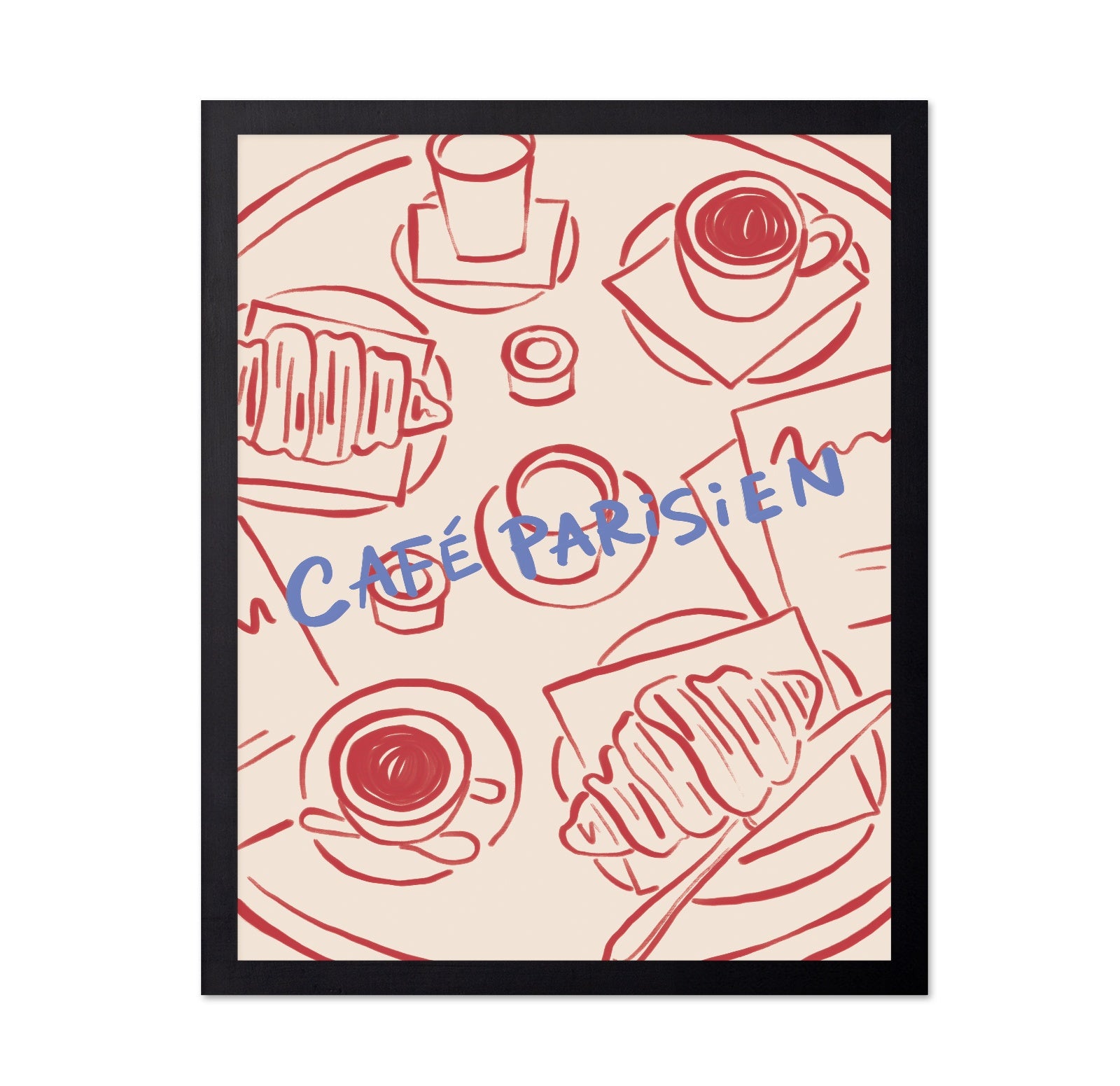 Paris Cafe Scene No1