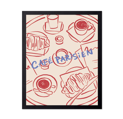 Paris Cafe Scene No1