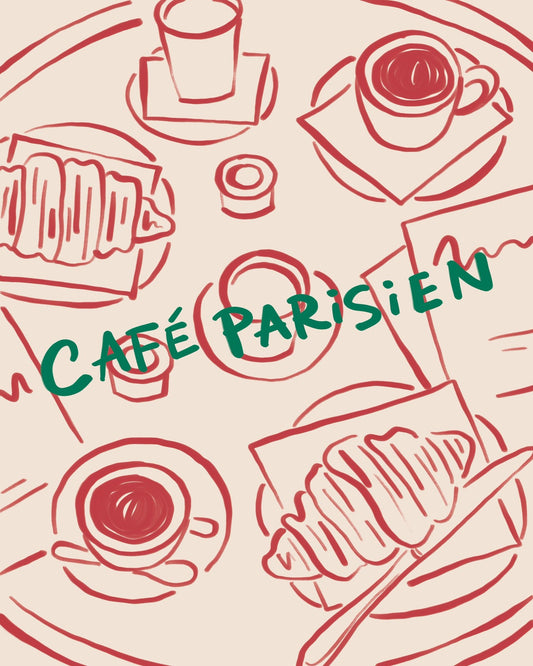 Paris Cafe Sketch No1