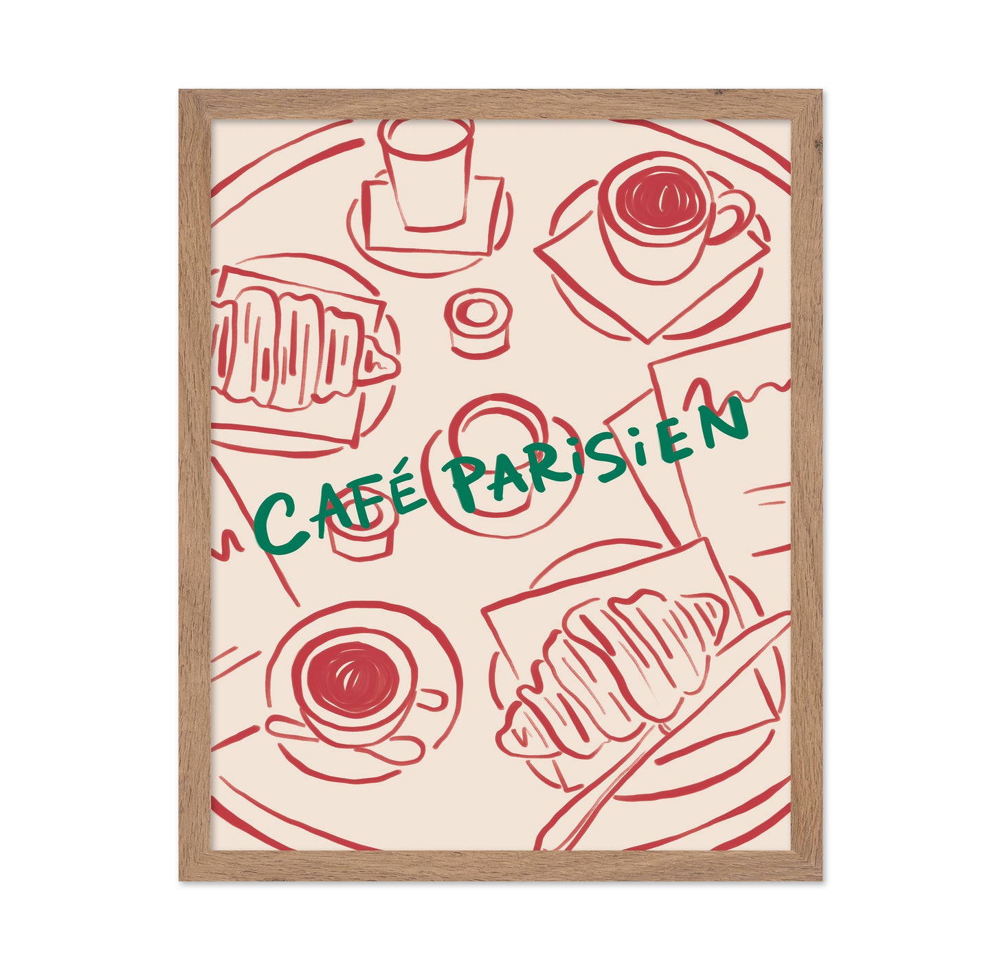 Paris Cafe Sketch No1