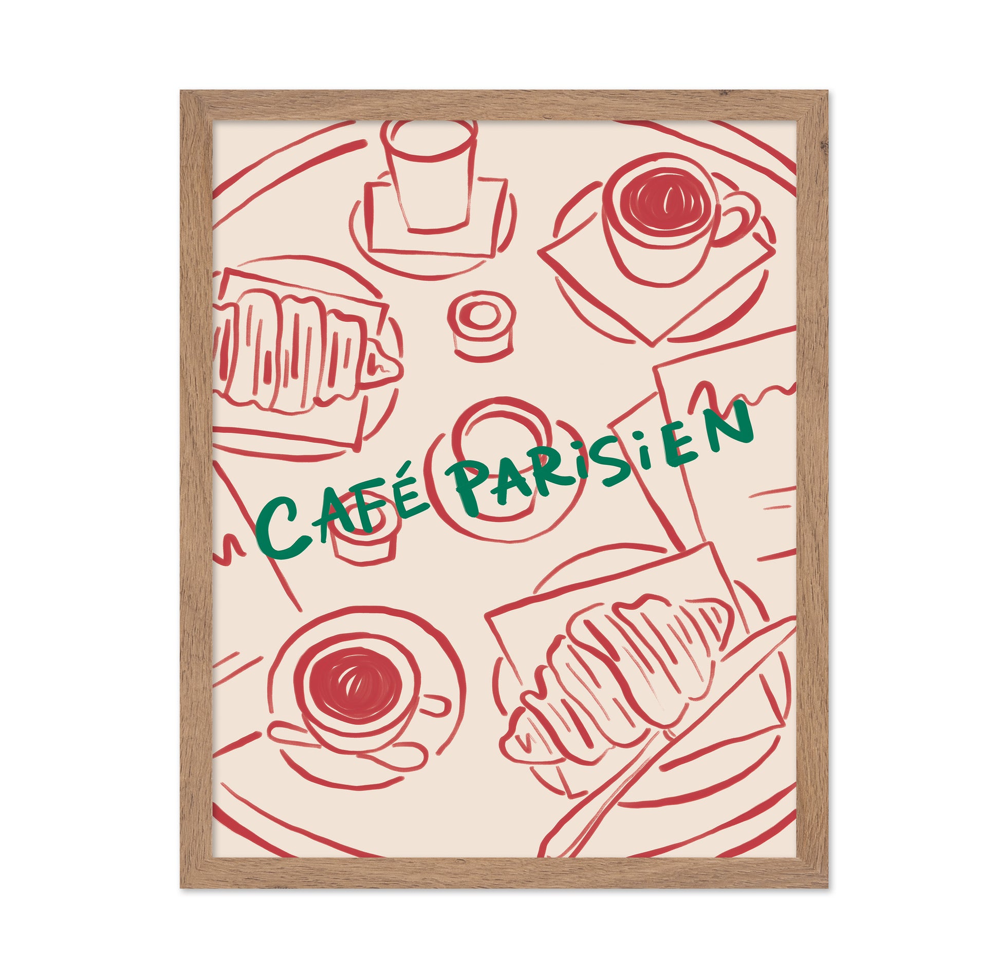 Paris Cafe Sketch No1