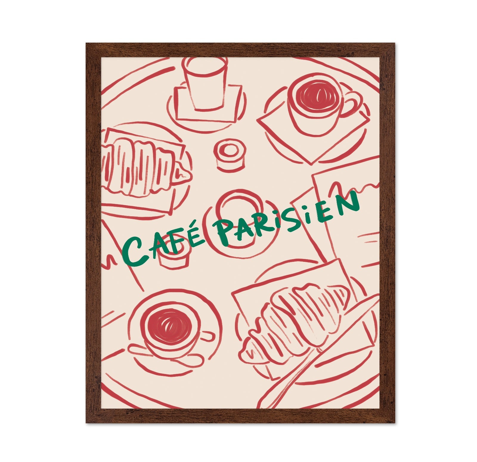 Paris Cafe Sketch No1