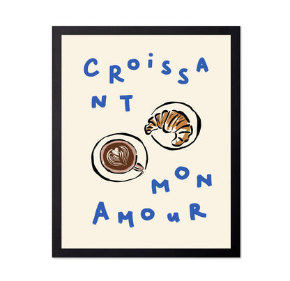 Croissant Cafe Love