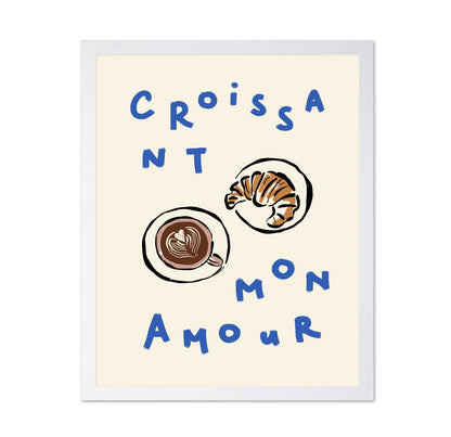 Croissant Cafe Love