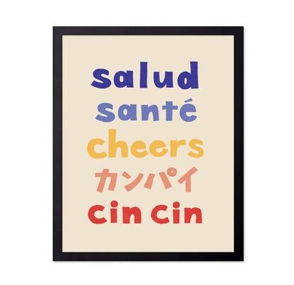 Global Cheers Typography