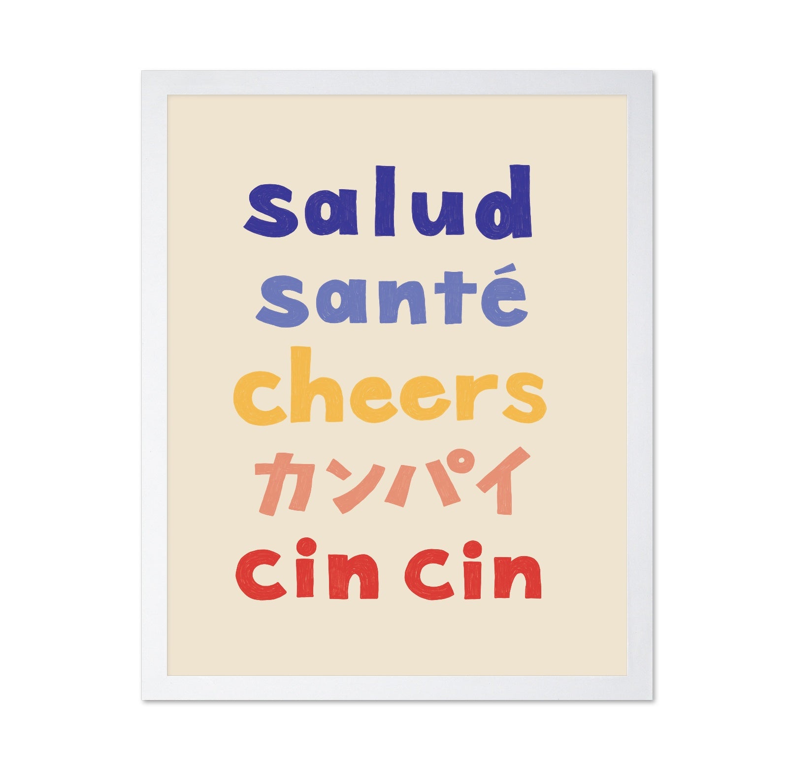 Global Cheers Typography