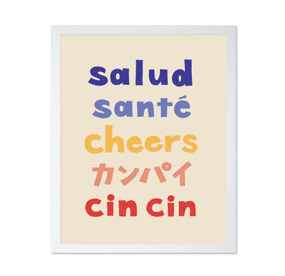 Global Cheers Typography