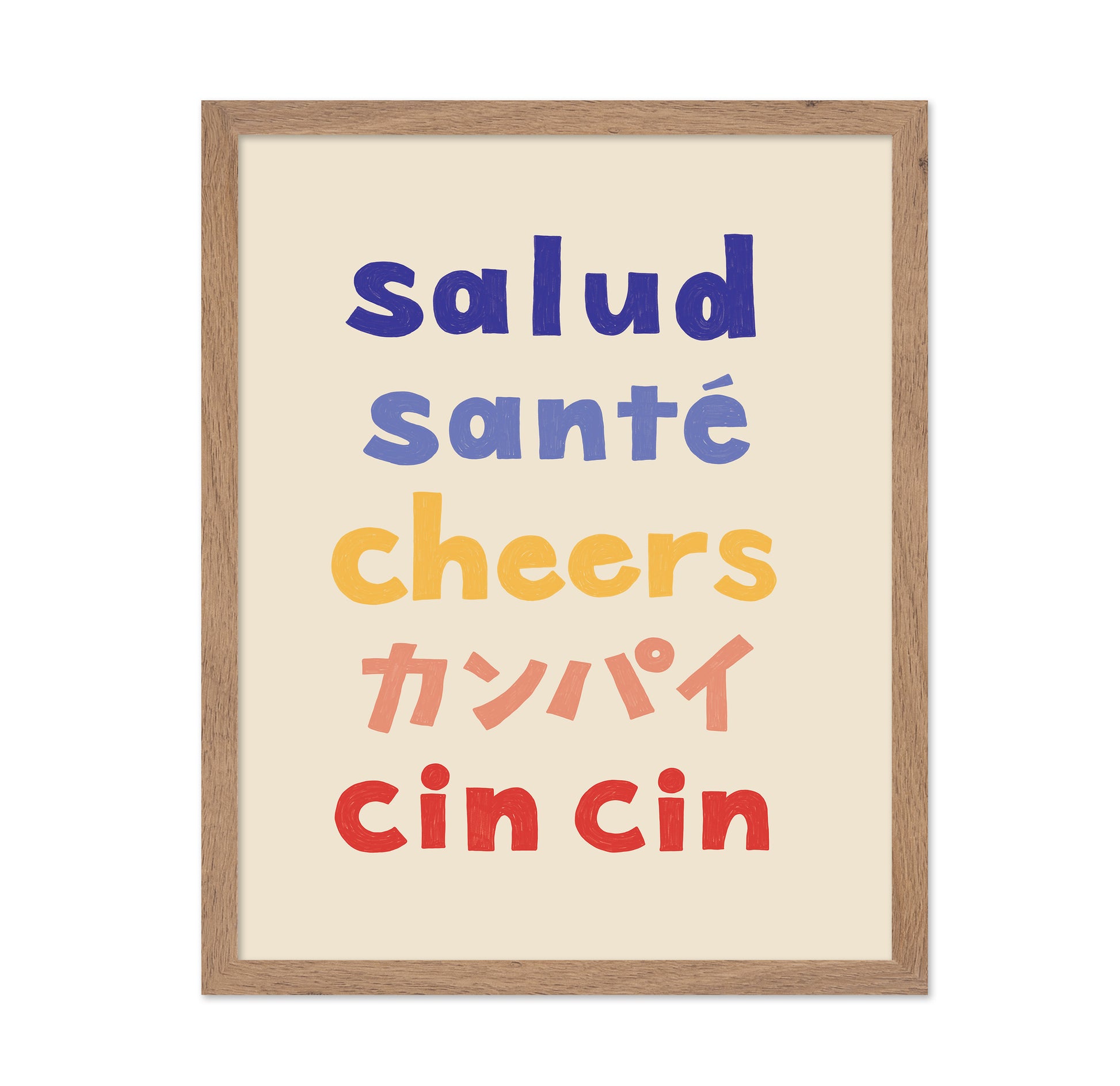 Global Cheers Typography