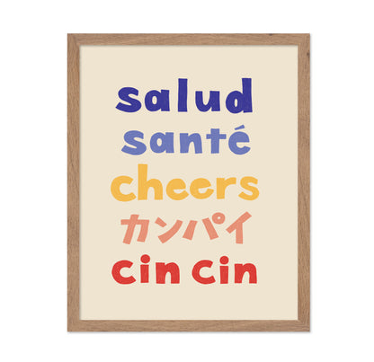Global Cheers Typography