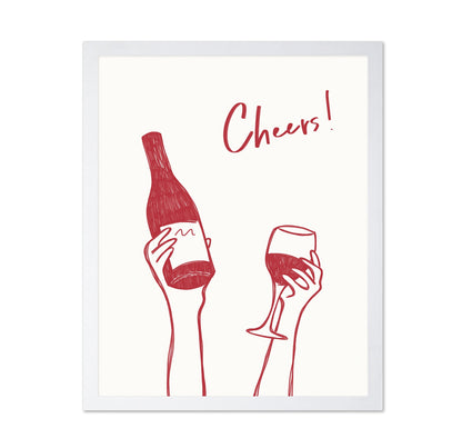 Cheers Wine Sketch