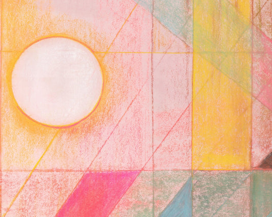 Pastel Sun Geometry