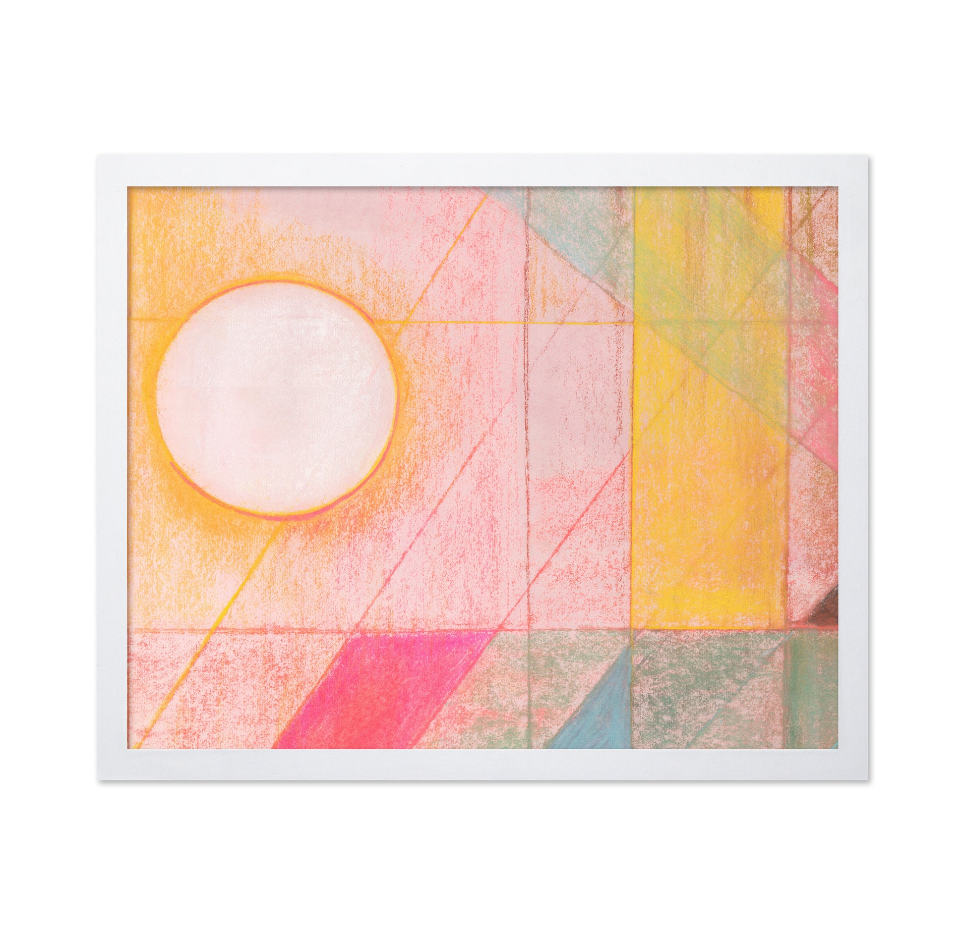 Pastel Sun Geometry