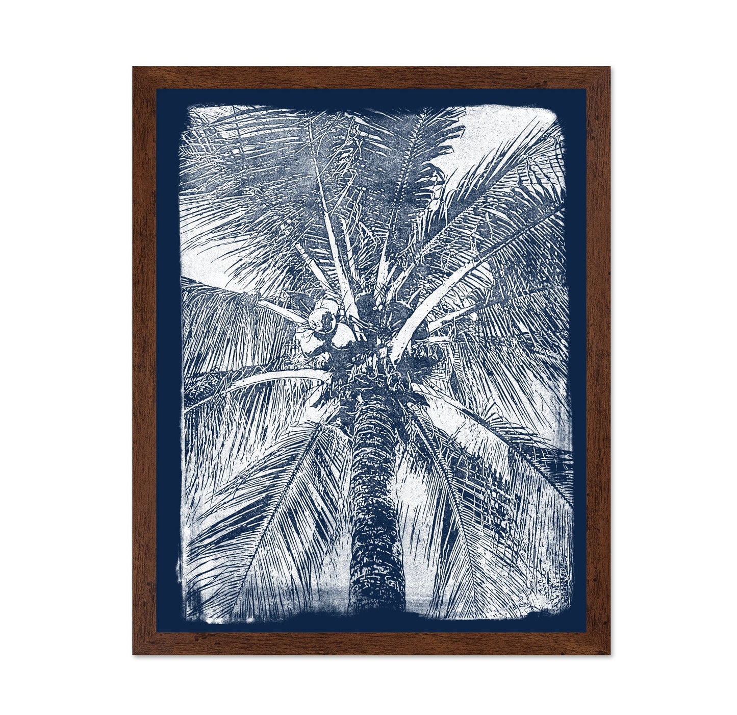 Palm Canopy Blue