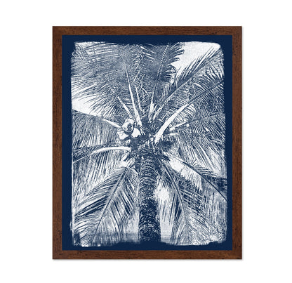 Palm Canopy Blue