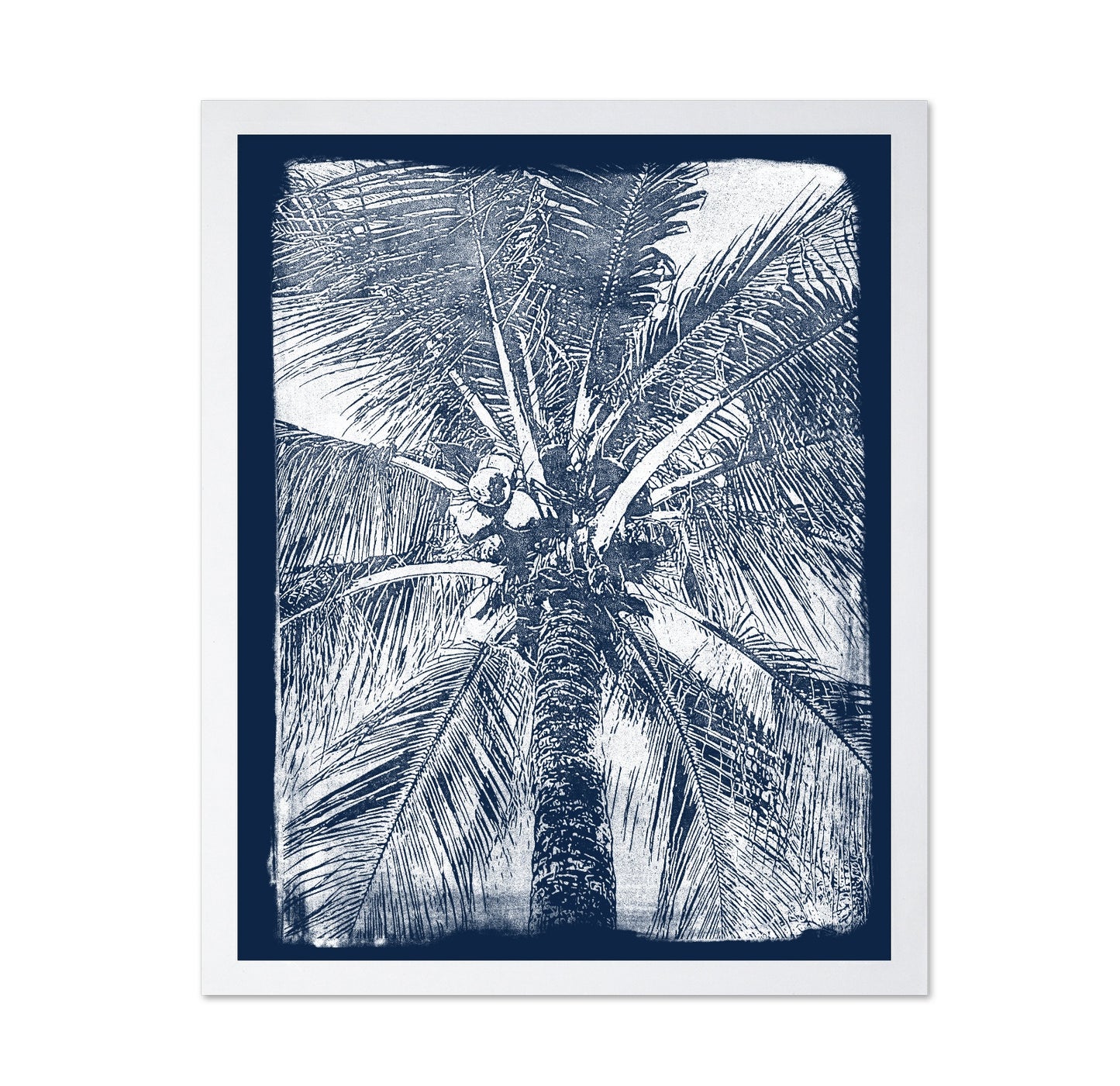 Palm Canopy Blue