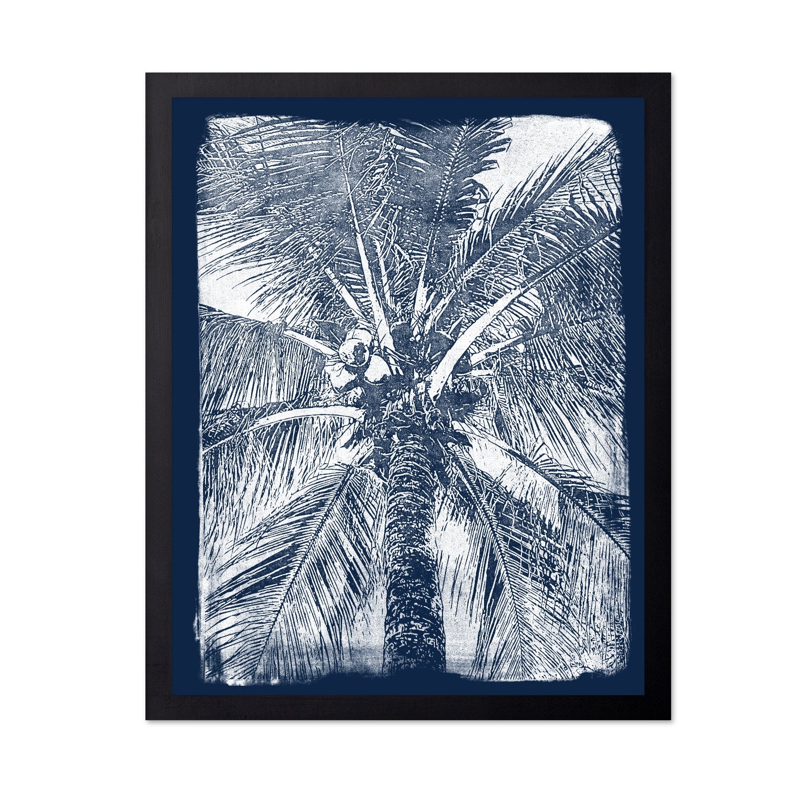 Palm Canopy Blue