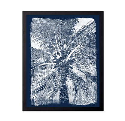 Palm Canopy Blue
