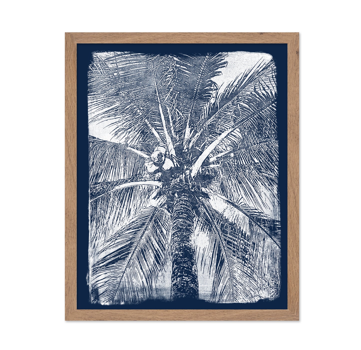 Palm Canopy Blue