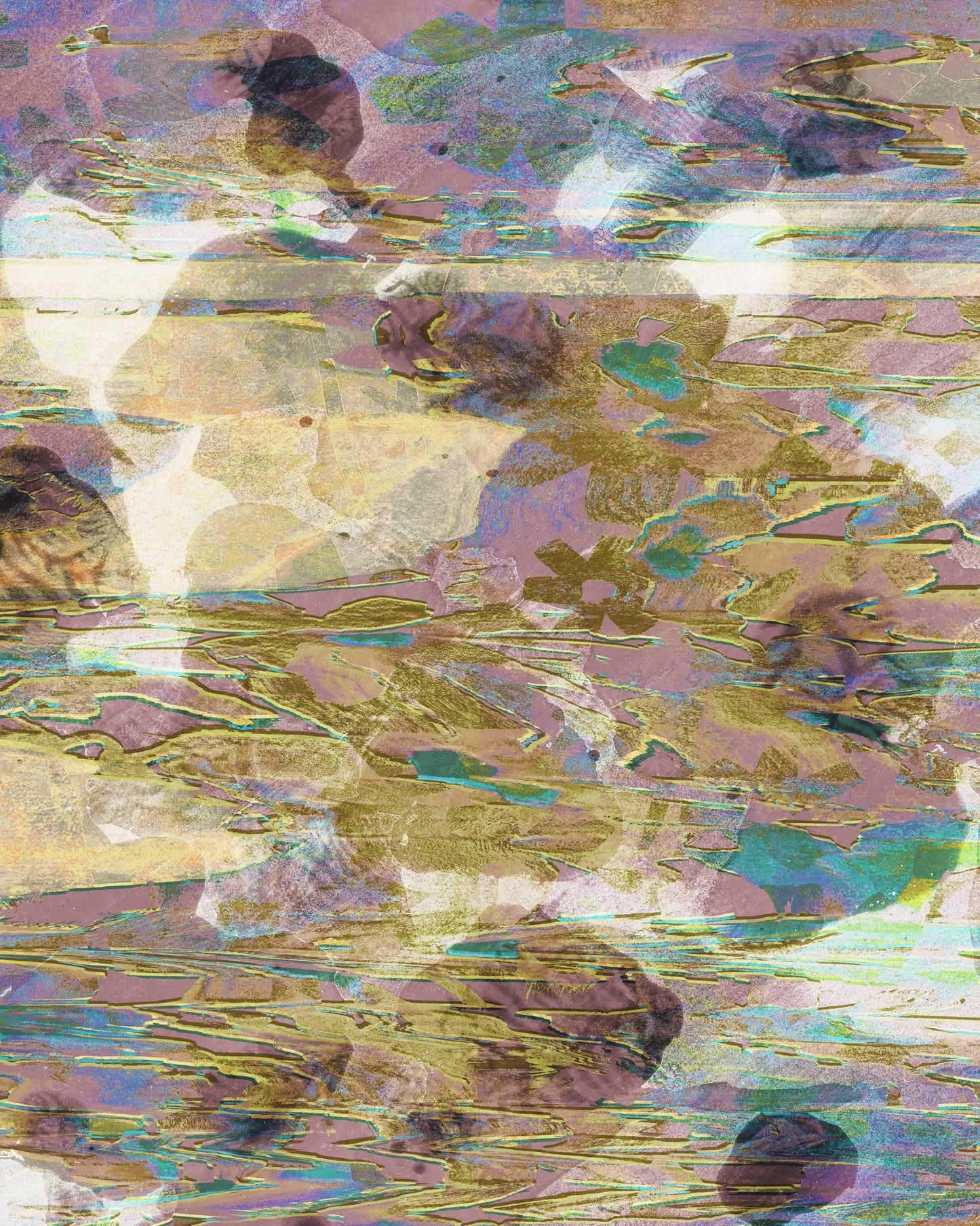 Gold Floral Flow