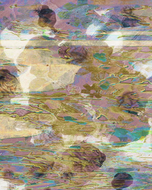 Gold Floral Flow