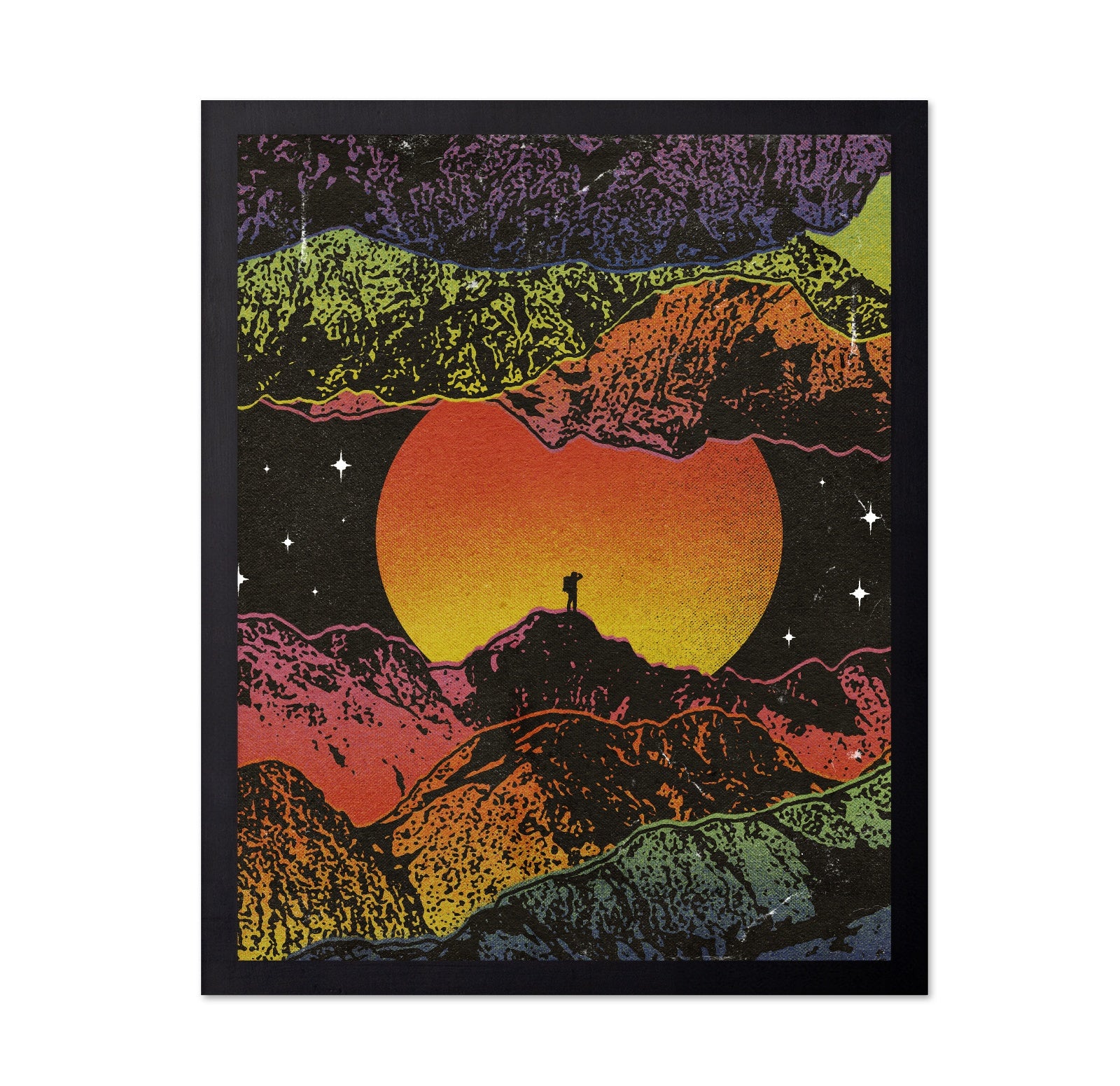 Cosmic Mountain Hiker