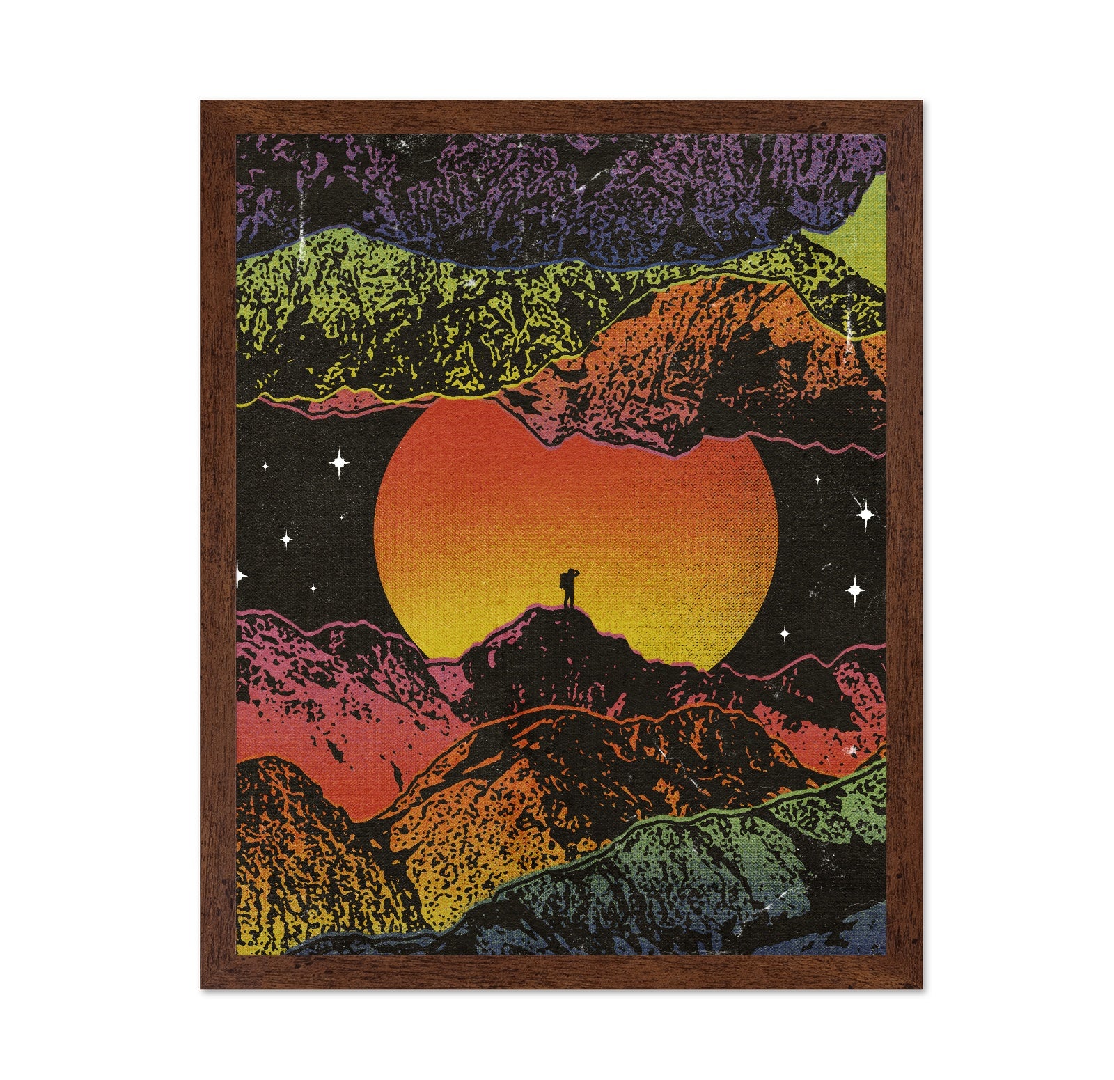 Cosmic Mountain Hiker