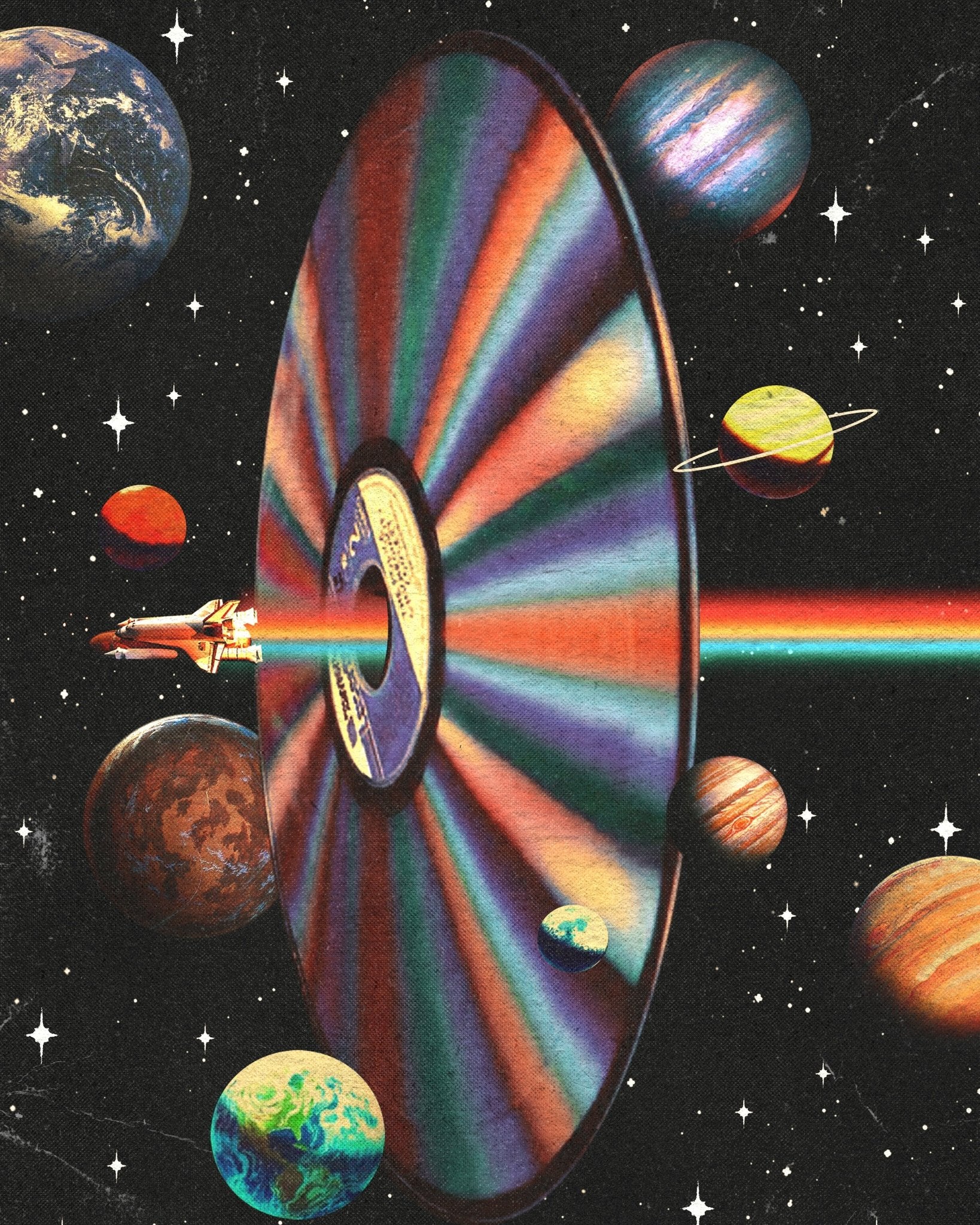 Retro Space Voyage