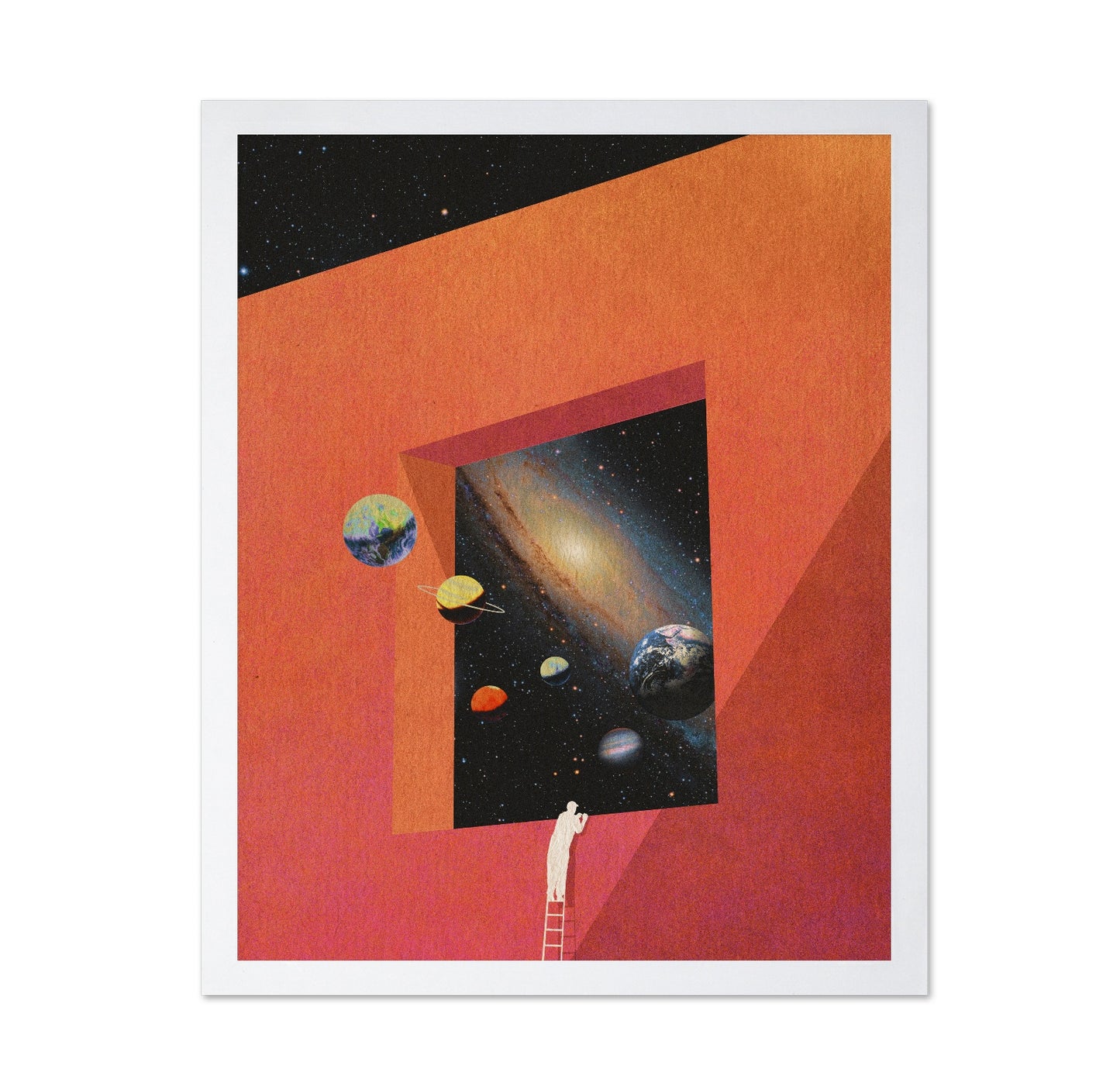 Galaxy Window View