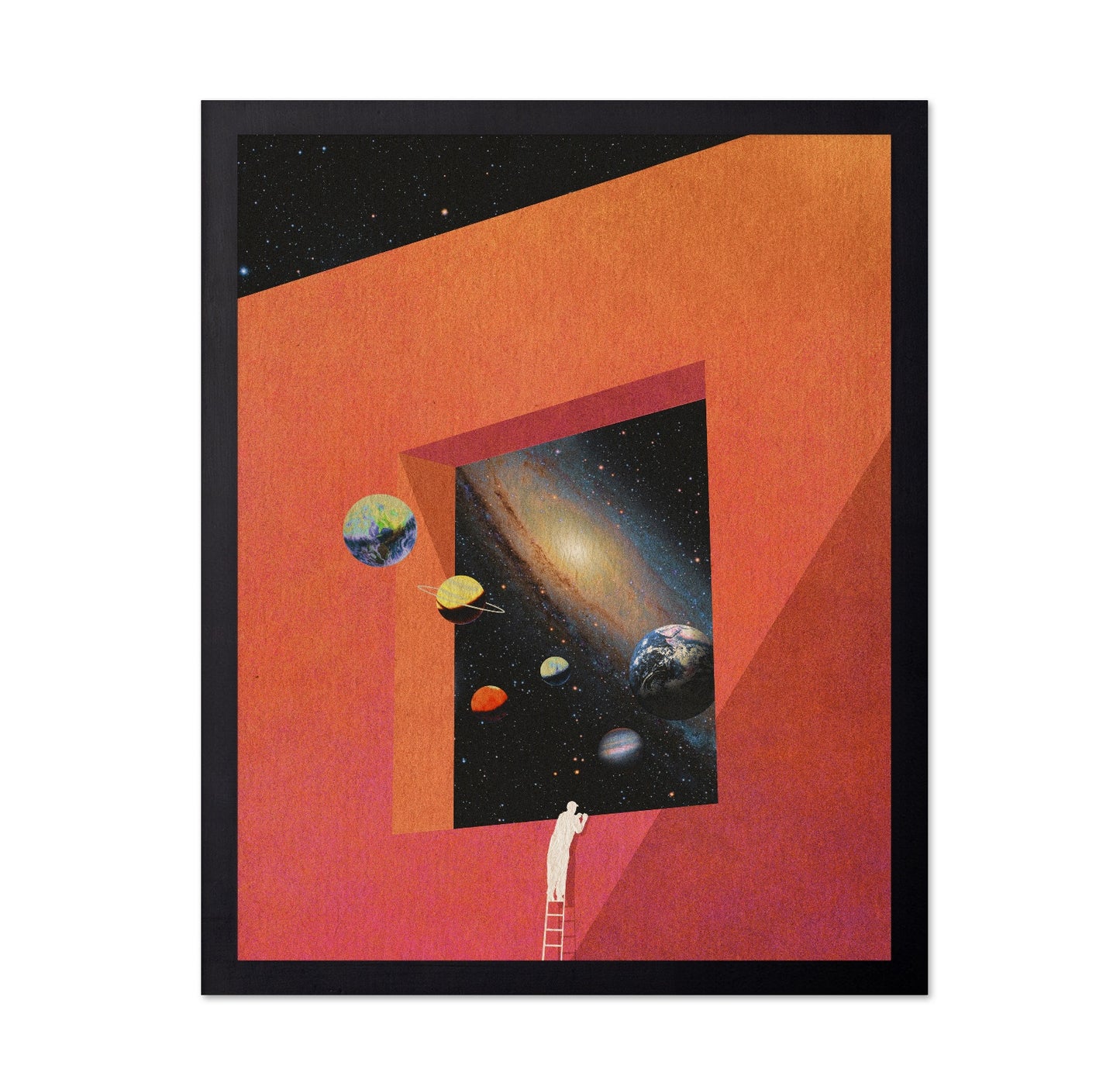 Galaxy Window View