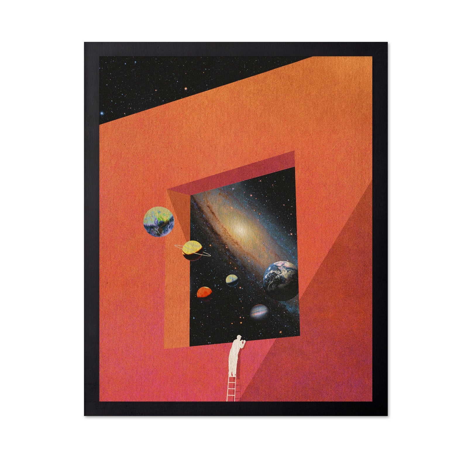 Galaxy Window View