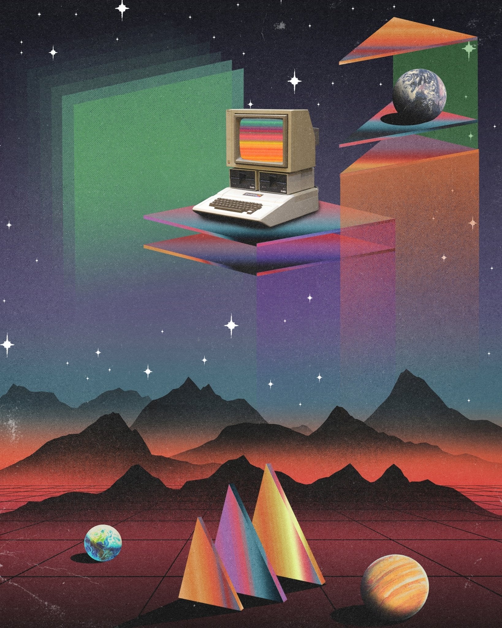Retro Space Computer