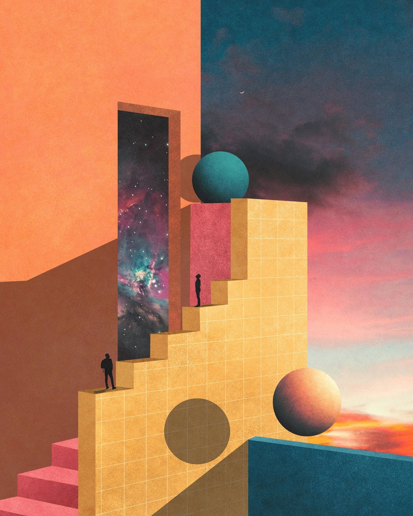 Cosmic Stair Portal