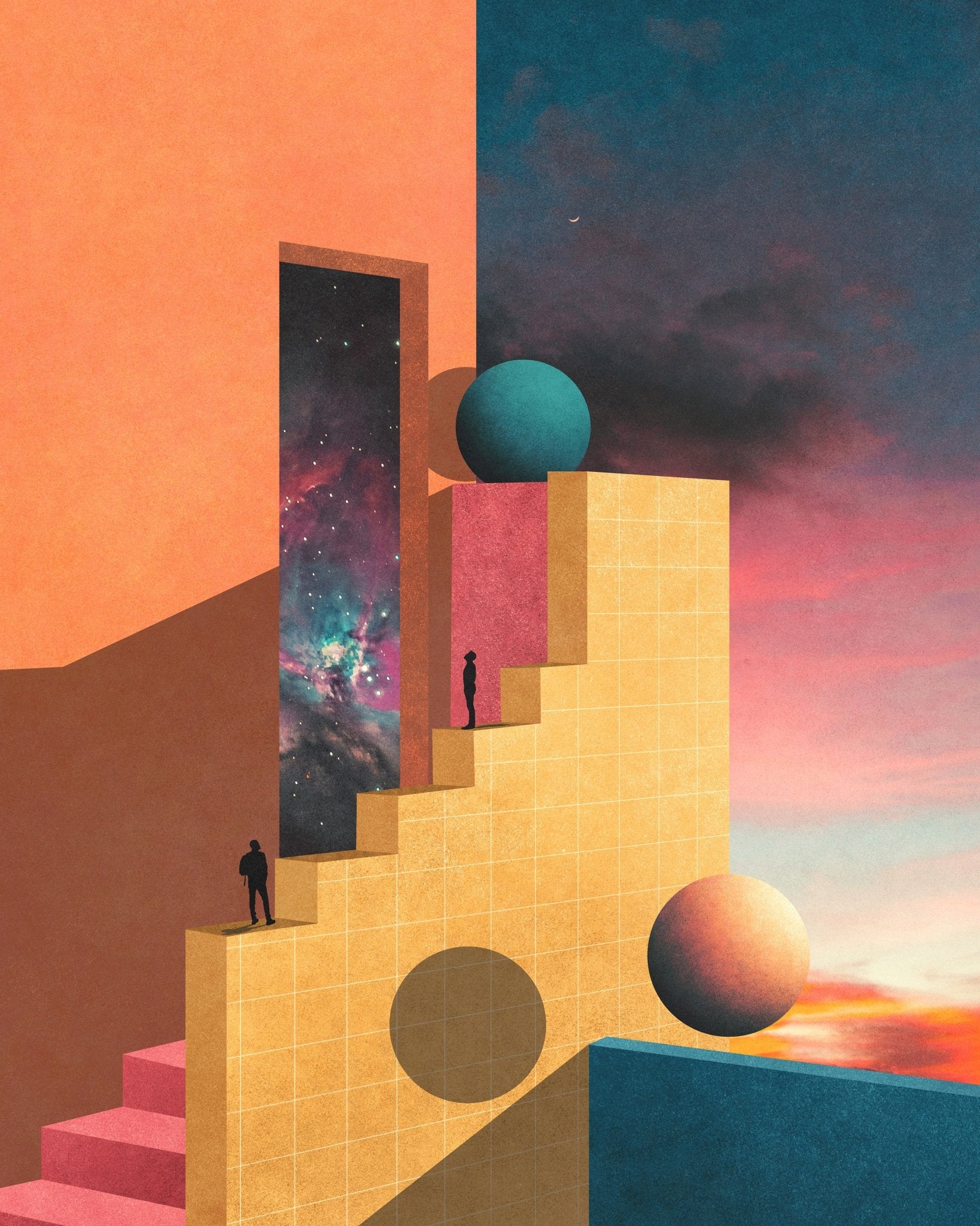 Cosmic Stair Portal