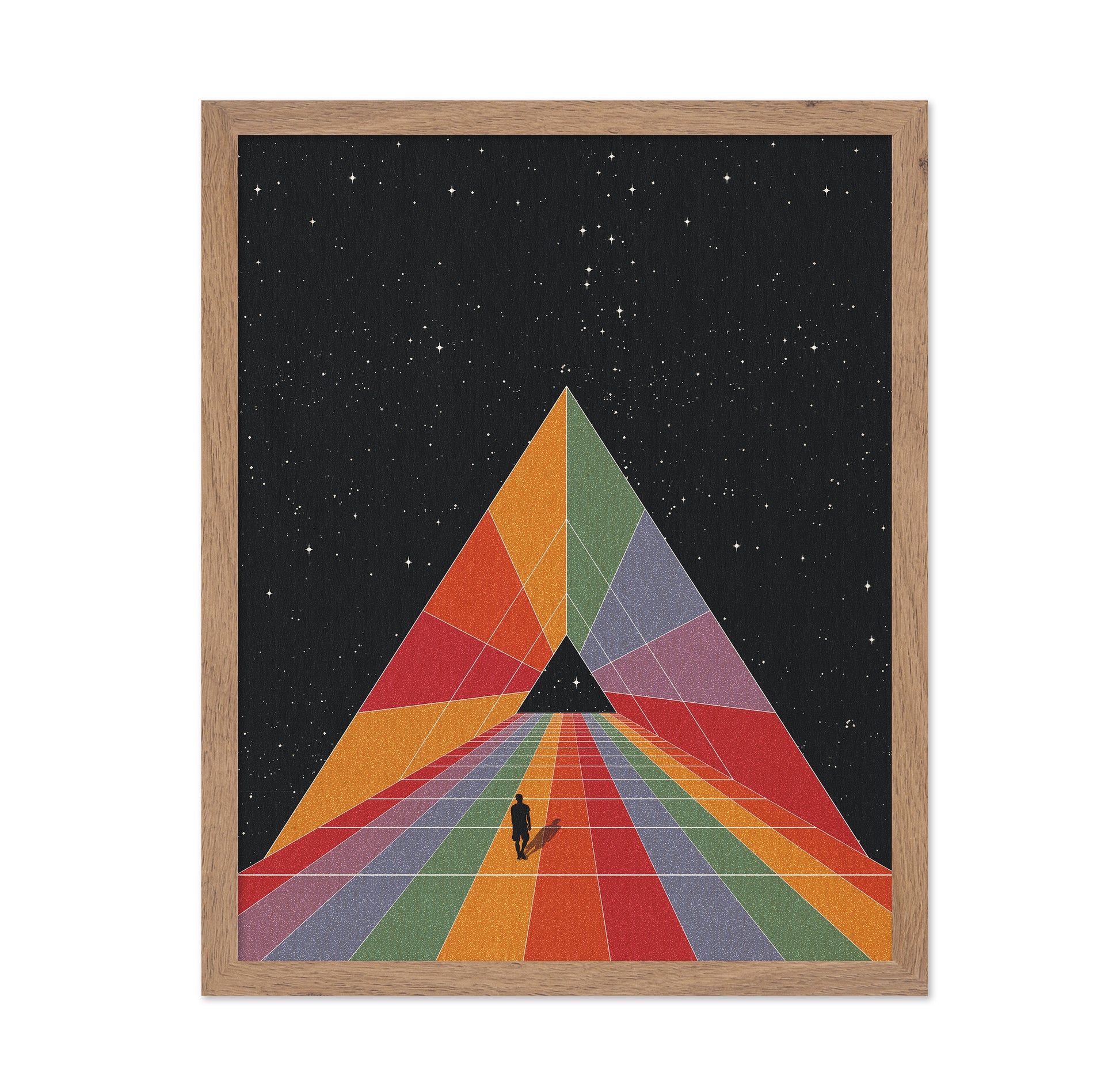 Rainbow Pyramid Path
