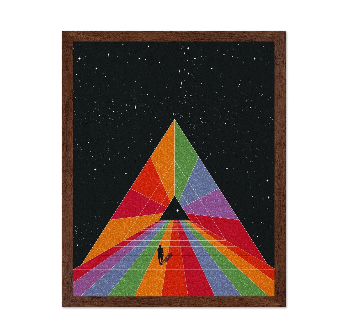 Rainbow Pyramid Path