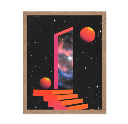 Neon Space Portal