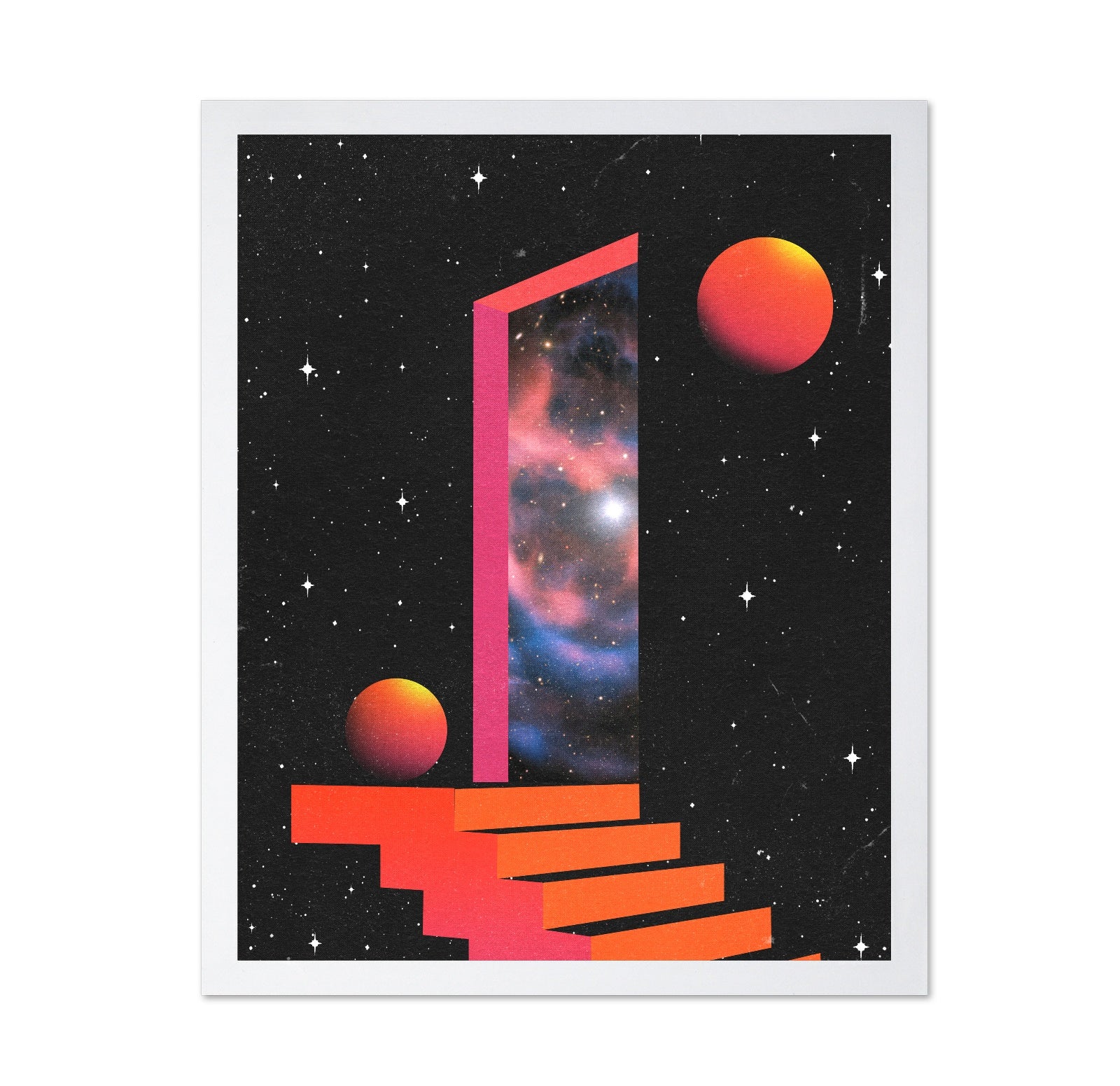 Neon Space Portal