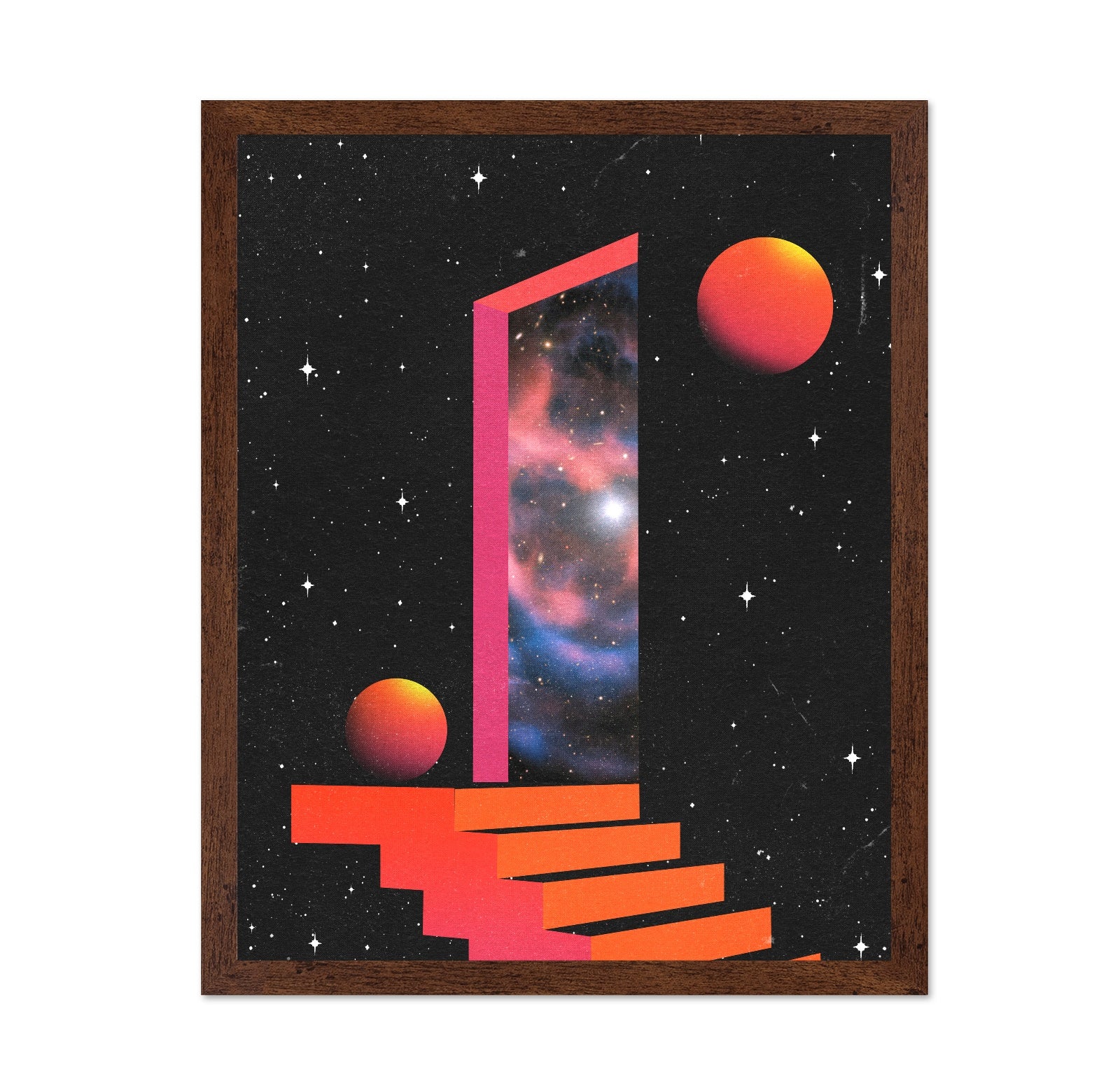 Neon Space Portal