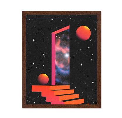 Neon Space Portal