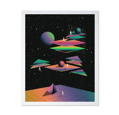 Neon Space Levels