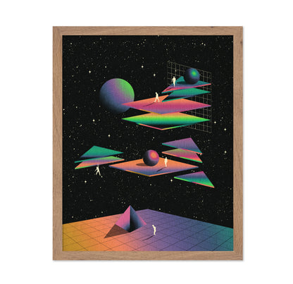 Neon Space Levels