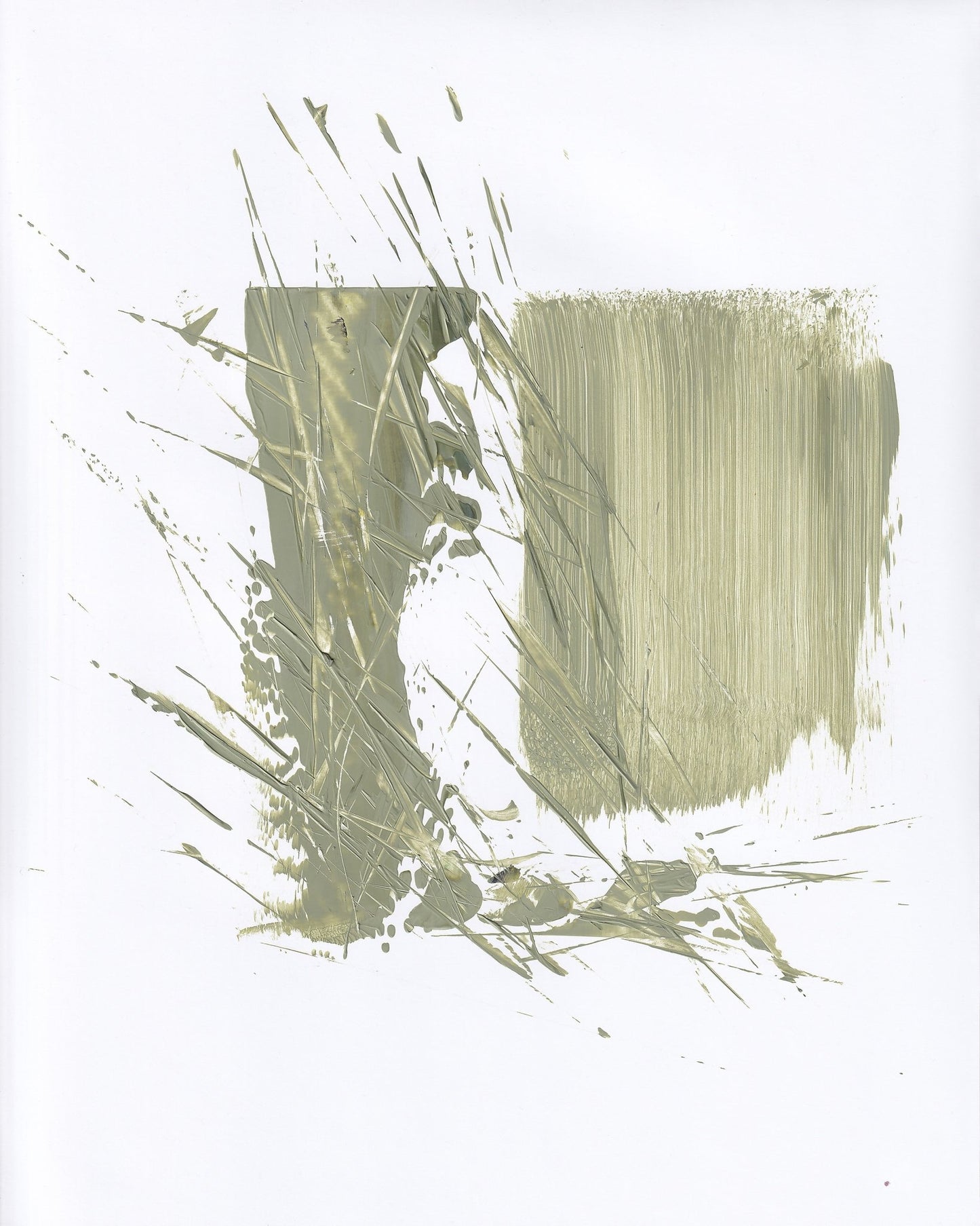 Muted Grass Strokes
