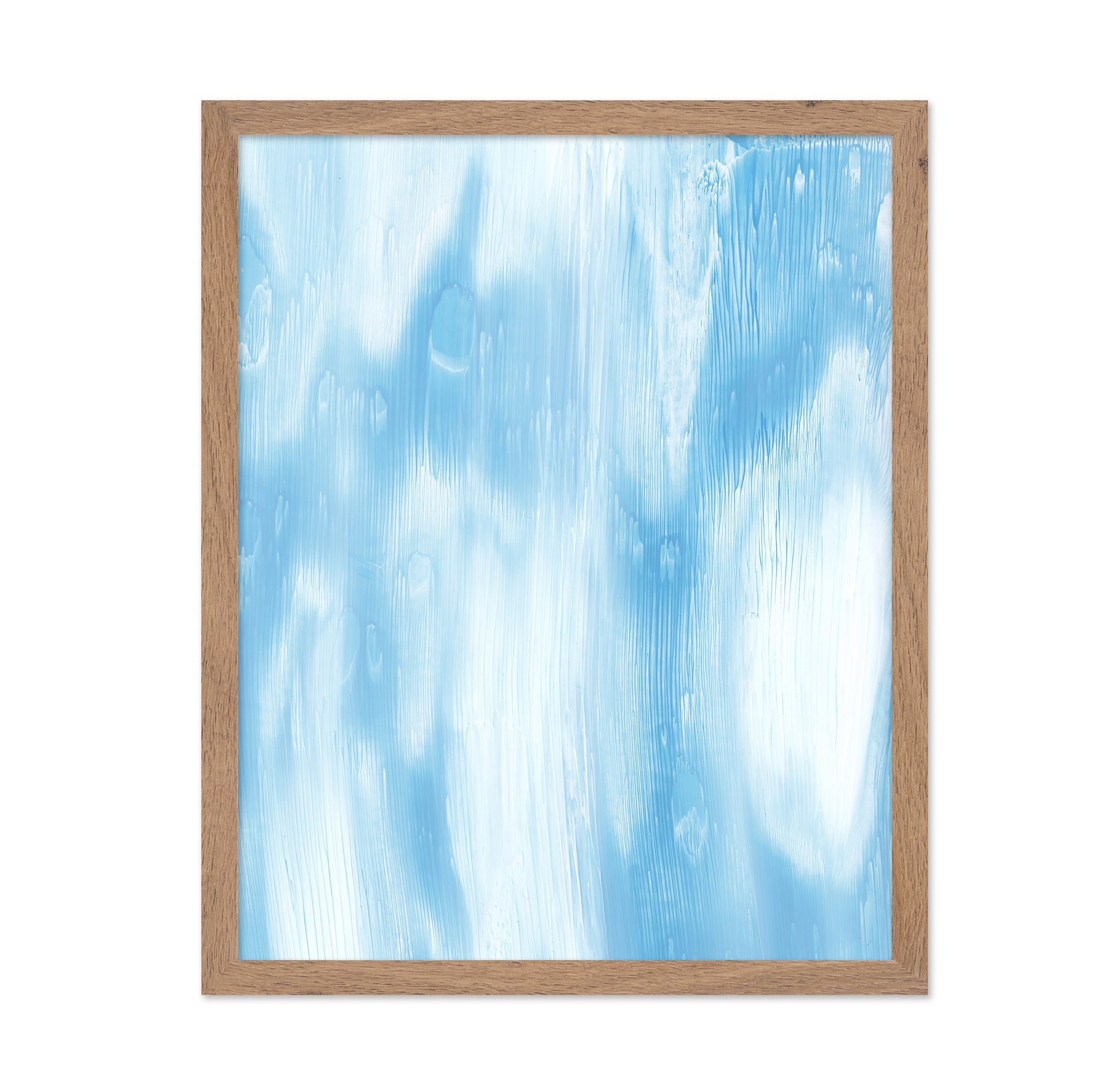 Soft Blue Flow No1