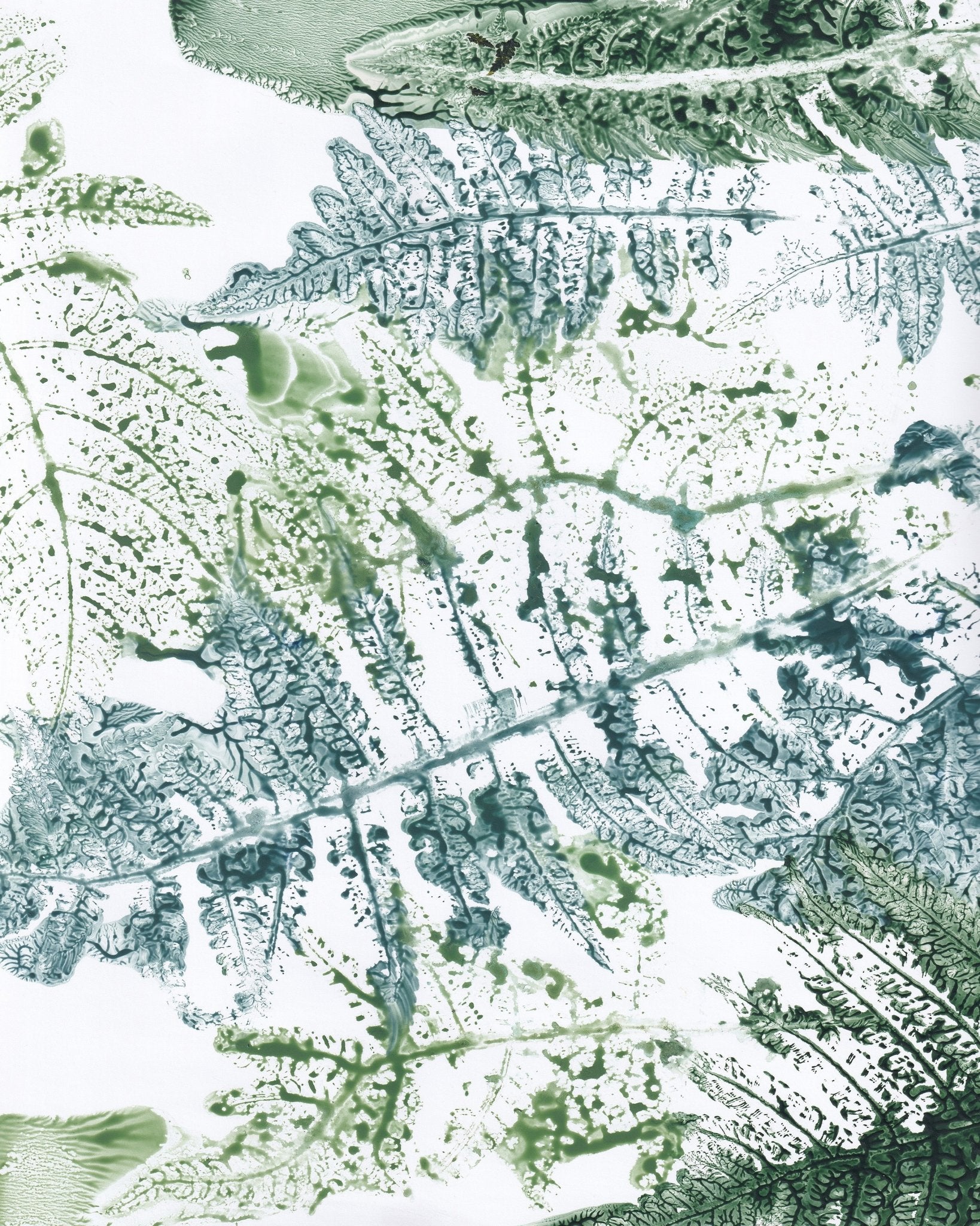 Green Botanical Texture No1