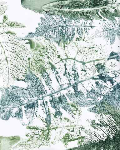 Green Botanical Texture No1
