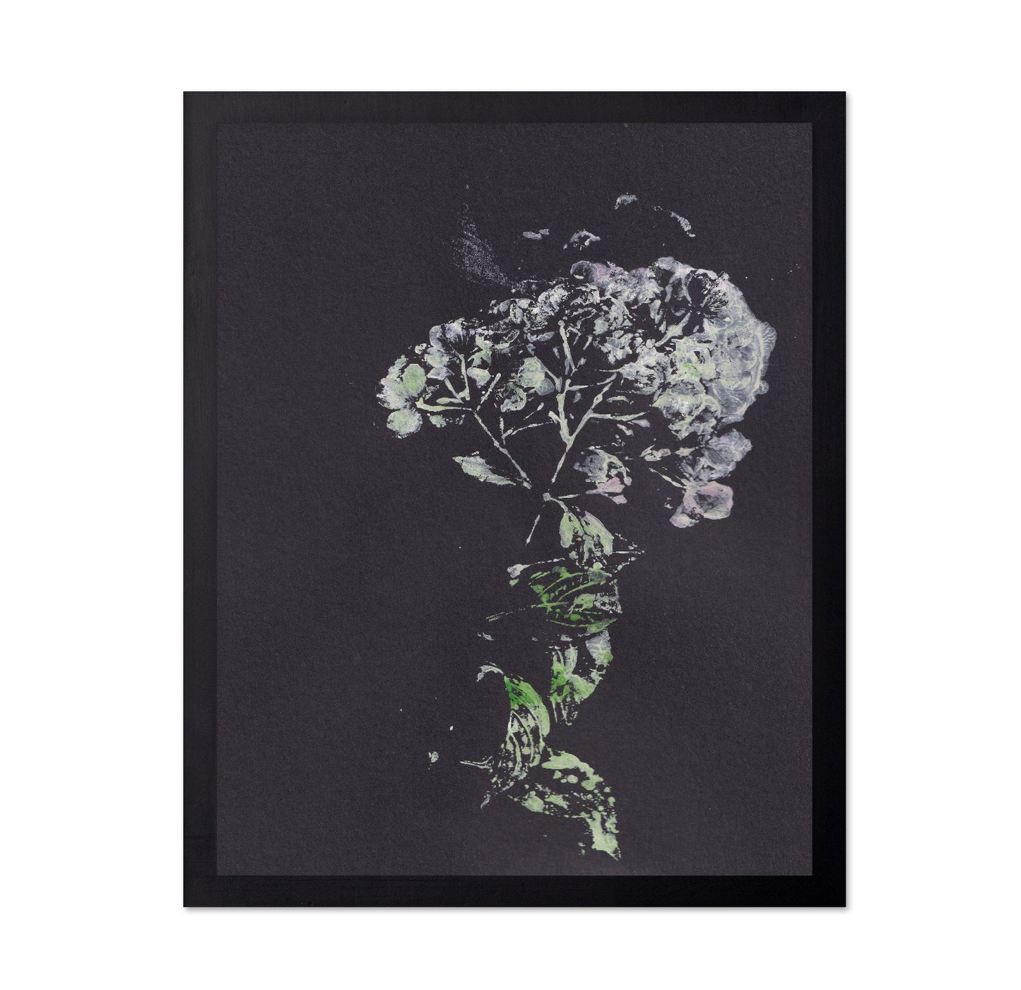 Dark Floral Silhouette