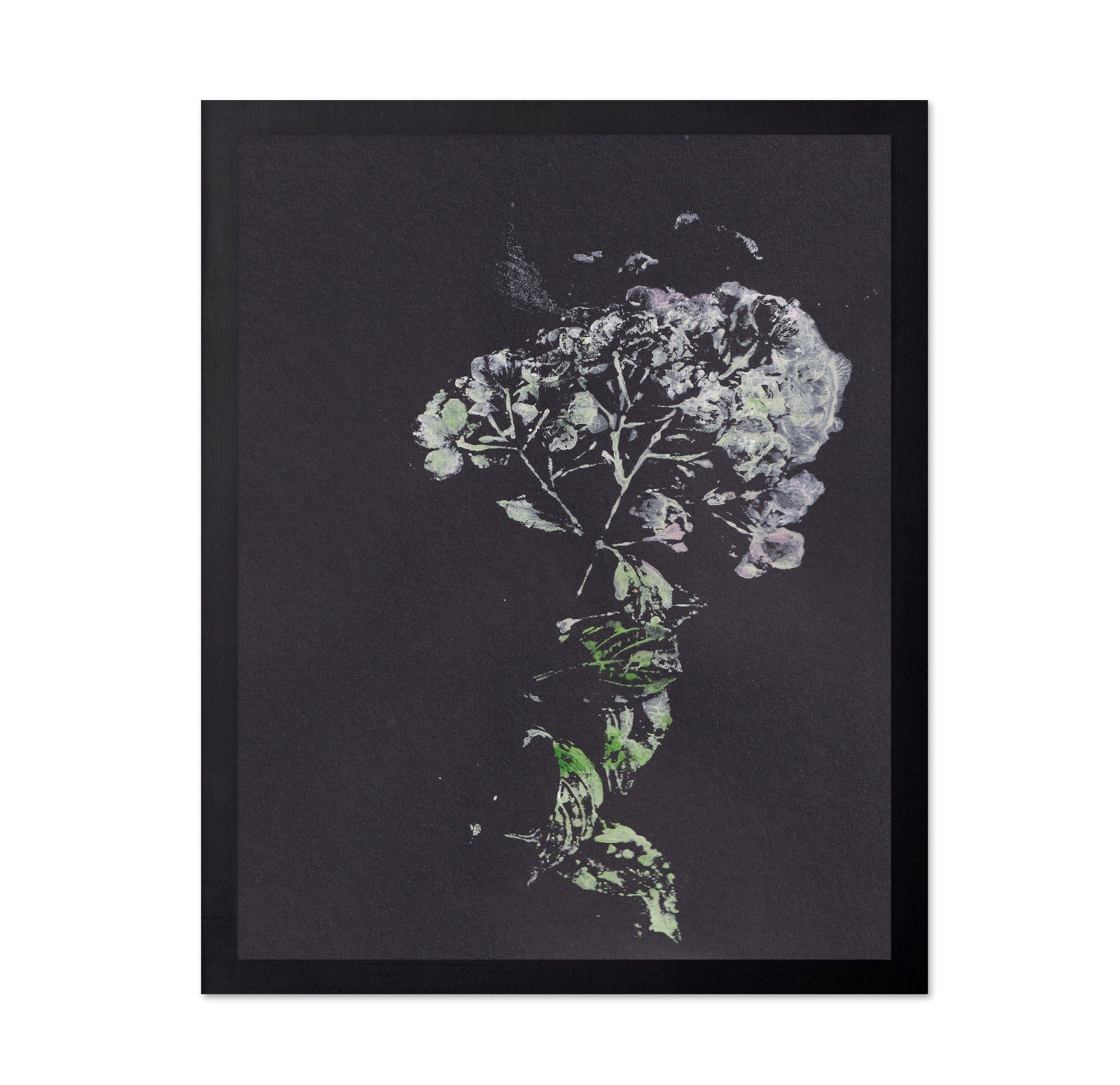 Dark Floral Silhouette