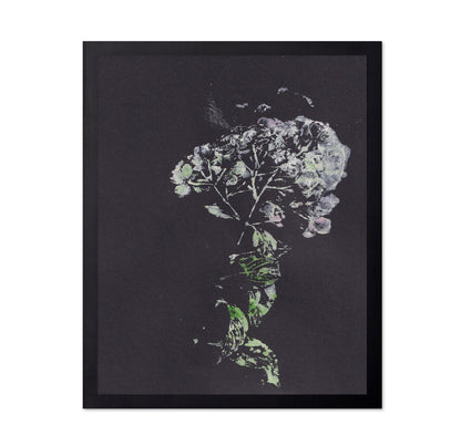 Dark Floral Silhouette
