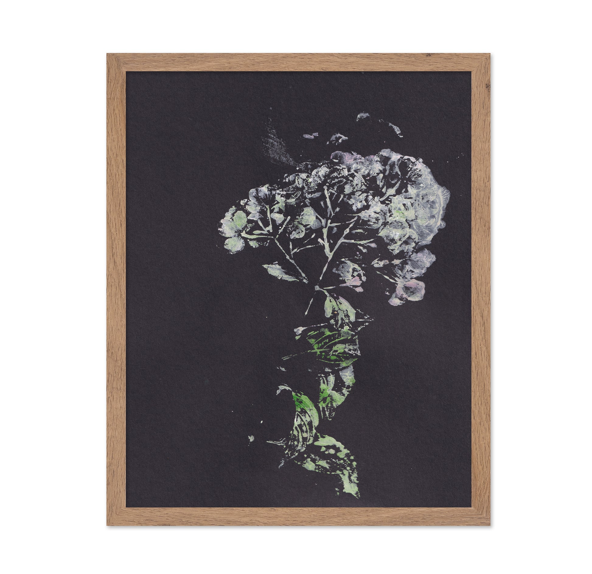 Dark Floral Silhouette