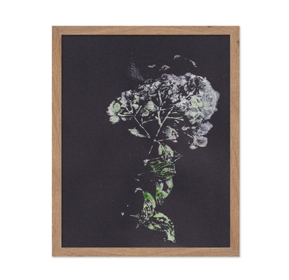 Dark Floral Silhouette